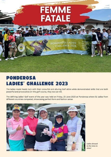 Ponderosa Golf - PONDERS ISSUE 32