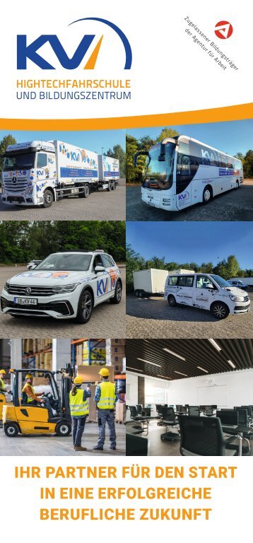 KVI Bildungszentrum/Hightechfahrschule | Broschüre 2023
