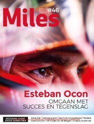 Miles #46 - Esteban Ocon - Omgaan met succes en tegenslag