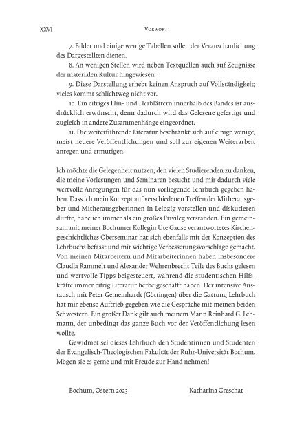 Katharina Greschat: Kirchengeschichte I: Von der Alten Kirche bis zum Hochmittelalter (Leseprobe)