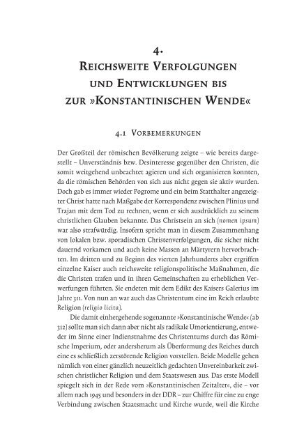 Katharina Greschat: Kirchengeschichte I: Von der Alten Kirche bis zum Hochmittelalter (Leseprobe)