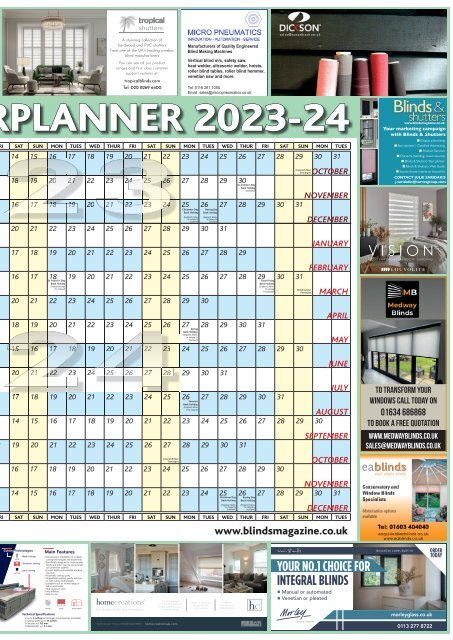 Blinds & Shutters - Issue 4/2023