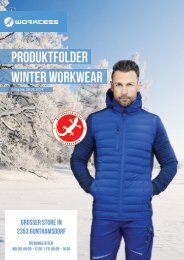 workcess Produktfolder Winter workwear