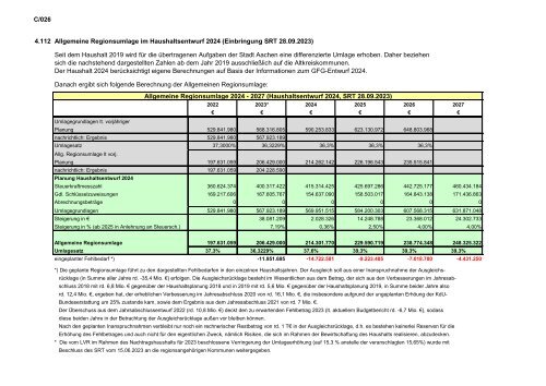 Entwurf des Haushaltsplans 2024: Band I, Vorbericht