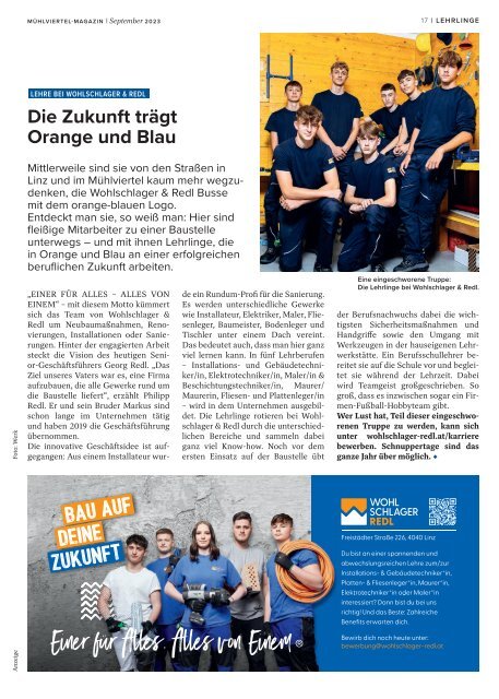 Mühlviertel-Magazin September 2023