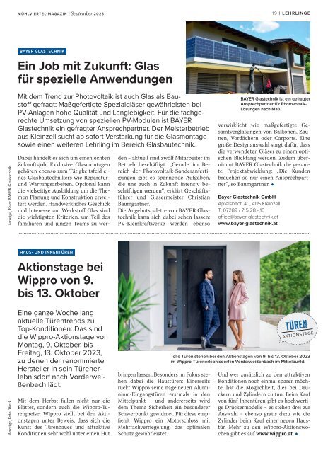 Mühlviertel-Magazin September 2023