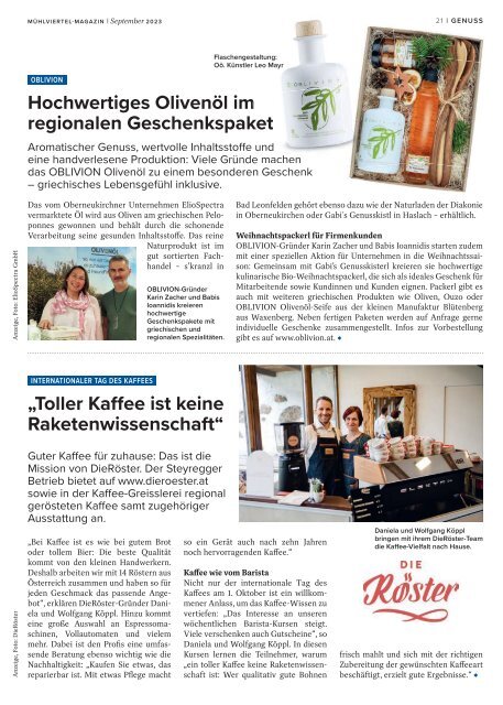 Mühlviertel-Magazin September 2023