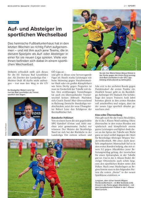 Mühlviertel-Magazin September 2023