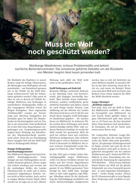 Mühlviertel-Magazin September 2023