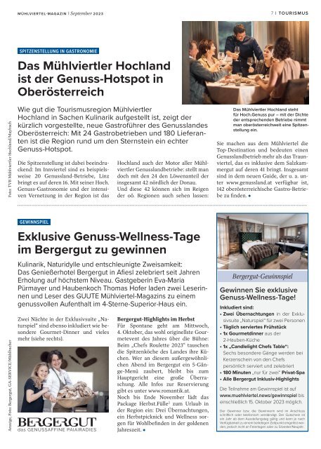 Mühlviertel-Magazin September 2023