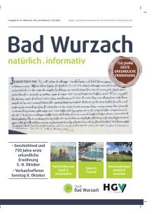 27.09.2023 Bürger- und Gästeinformation Bad Wurzach