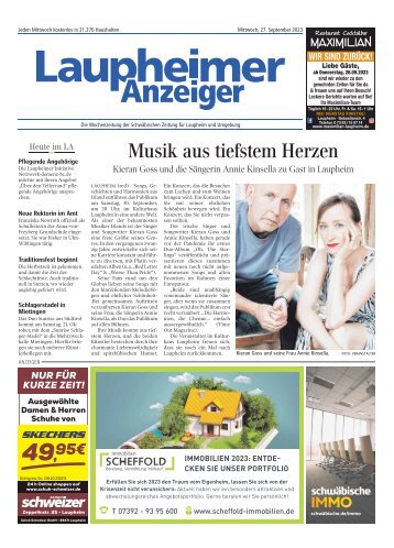 27.09.2023 Laupheimer Anzeiger