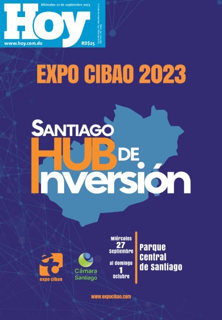 Edición impresa, miércoles 27 de septiembre de 2023