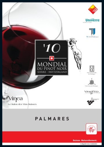 '10'10'10 palmares - Mondial des Pinots