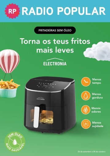 Fritadeiras Sem Óleo Electronia