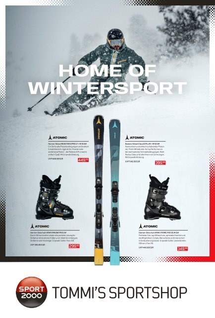 SPORT 2000 Tommis-Sportshop Preishelden Winter 2023