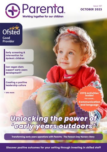 October 2023 Parenta Early Years Magazine