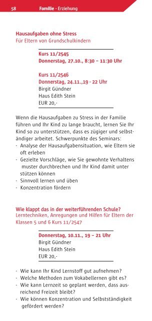 Psychologische Familien- und Lebensberatung (PFL) - Katholische ...