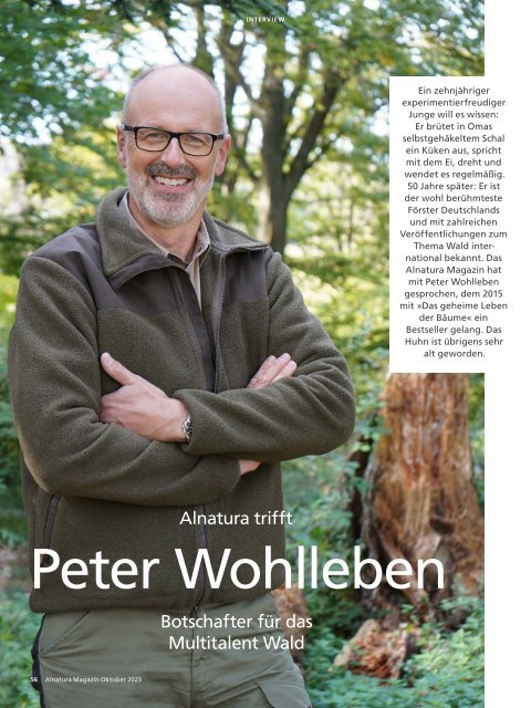 Alnatura Magazin Oktober 2023