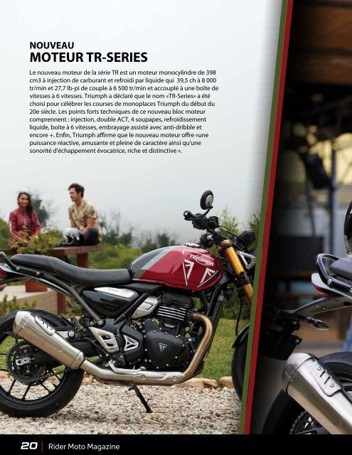 Rider Moto Magazine | Vol. 10 Septembre 2023