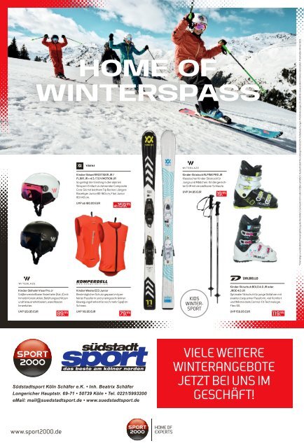 SPORT 2000 Südstadt-Sport Preishelden Winter 2023