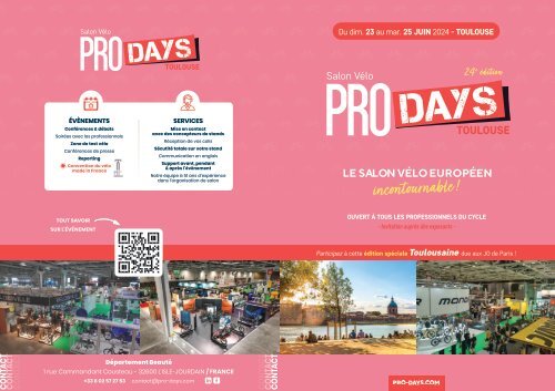 Plaquette Pro-days 2024