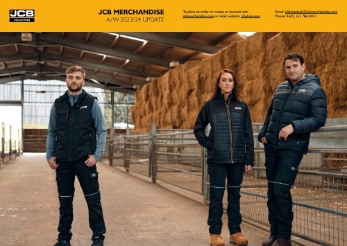 JCB Catalogue - Merchandise