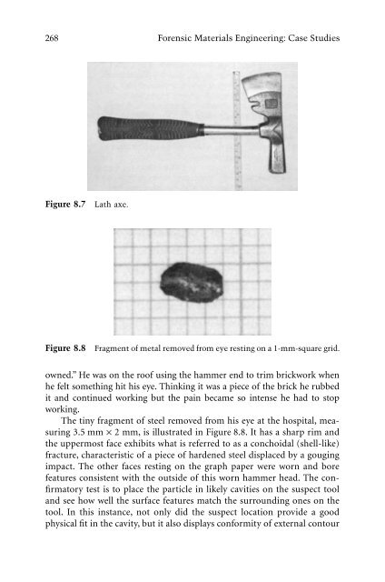 A “Toolbox” for Forensic Engineers