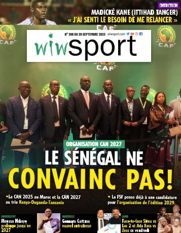 Journal wiwsport n288 - 29 septembre 2023