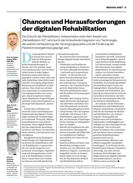 Transformation des Gesundheitswesens