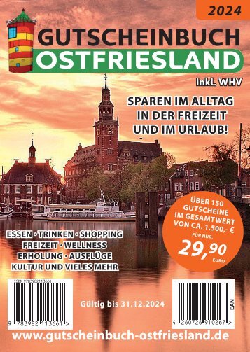 Gutscheinbuch Ostfriesland  2024 - EBook