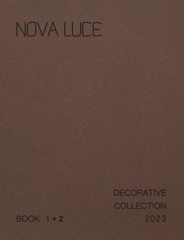 NovaLuce23-Decorative Book 1+2