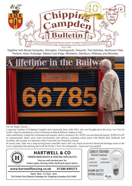 Chipping Campden Bulletin - October 2023 Issue