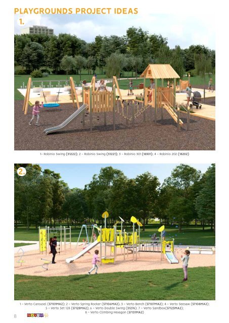 NOVUM Playground Equipment catalogue