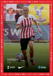 Red & White Issue 03: SAFC Women vs Watford Women