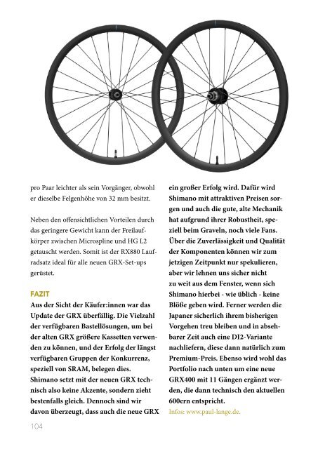 GRAVELFUN 02/2023 - Magazin rund ums Gravelbike