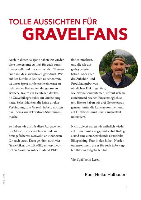 GRAVELFUN 02/2023 - Magazin rund ums Gravelbike