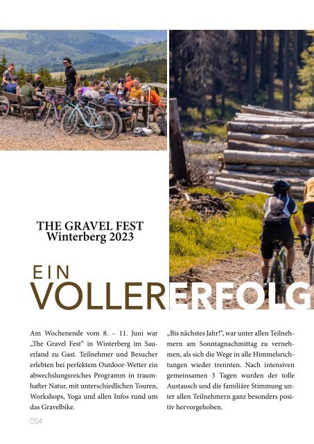 GRAVELFUN 02/2023 - Magazin rund ums Gravelbike