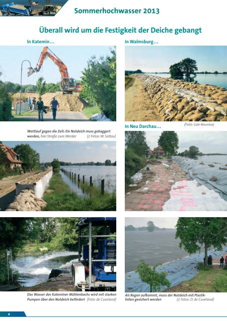 Elbufer Rundschau: Das Sommerhochwasser 2013