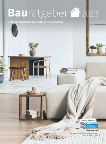 Bauratgeber Oktober 2023: Nachhaltiges Bauen und Wohnen für die Zukunft