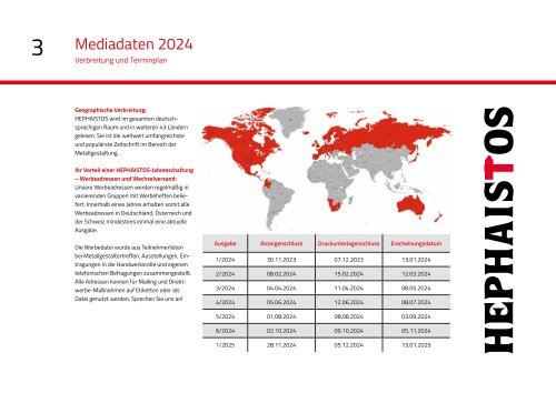 Mediadaten HEPHAISTOS 2024