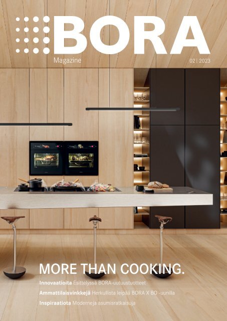 BORA Magazin 02/2023 Finnisch