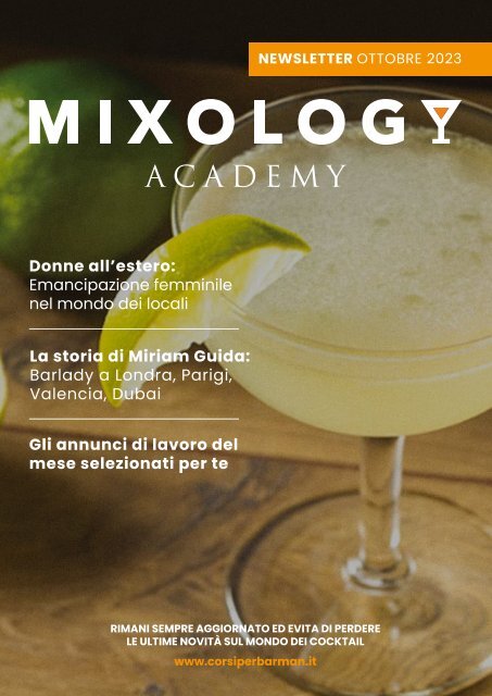 Newsletter Ottobre 2023