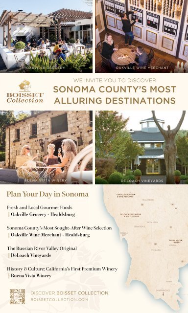Sonoma Valley Official Visitors Guide