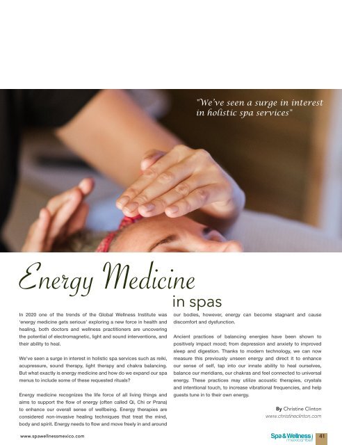 Spa & Wellness MexiCaribe 51 | Otoño 2023