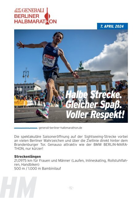 Das Finisher Magazin zum BMW BERLIN-MARATHON 2023