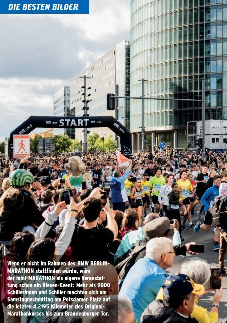 Das Finisher Magazin zum BMW BERLIN-MARATHON 2023