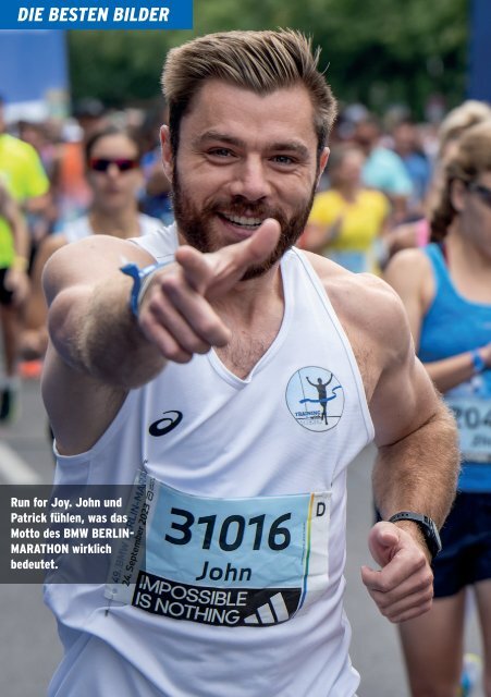 Das Finisher Magazin zum BMW BERLIN-MARATHON 2023