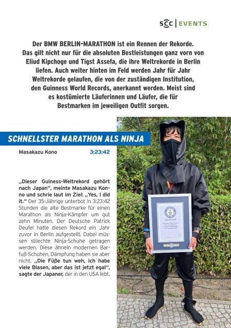 Das Finisher Magazin zum BMW BERLIN-MARATHON 2023