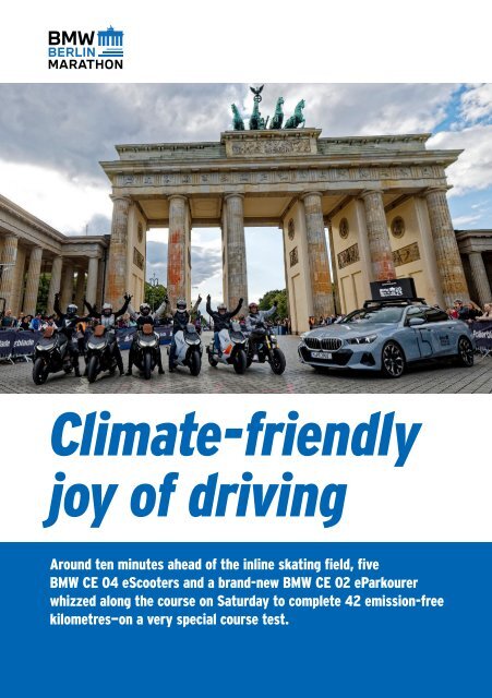 BMW BERLIN-MARATHON 2023: The Finisher Magazine